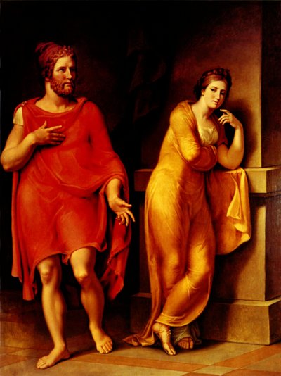 オデュッセウスとナウシカ英語：オデュッセウスとナウシカフランセ：ユリシーズとナウシカ 作： Johann Heinrich Wilhelm Tischbein